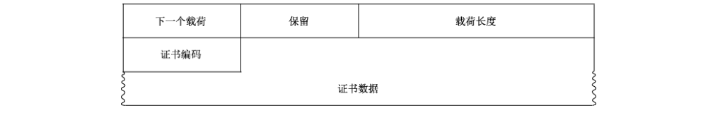 图8 证书载荷格式
